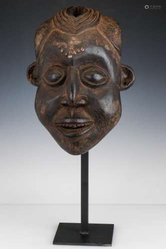 African Kom Helmet Mask, Cameroon