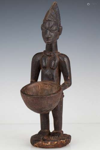 African Yoruba Offering Bowl (Agere), Nigeria