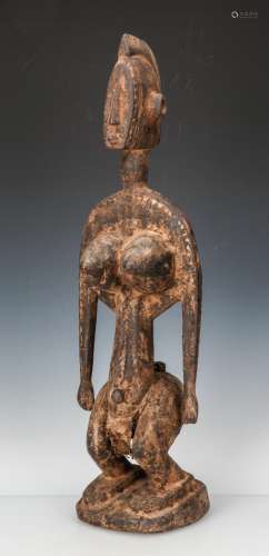 African Bamana Female Figure