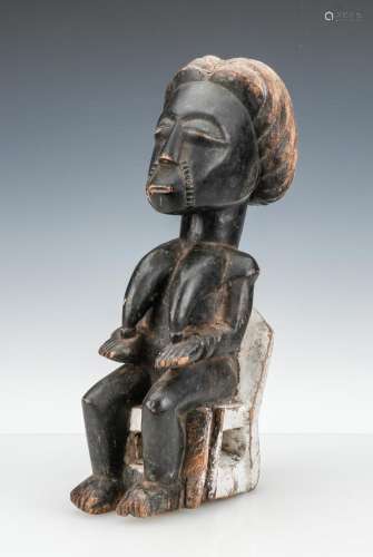African Baule Seated Figure