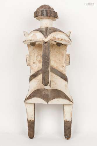 African Igbo Ogbodo Enyi Elephant Spirit Helmet, Nigeria