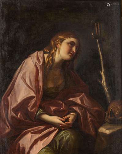 The penitent Mary Magdalene, after Anton Raphael Mengs, 18th...