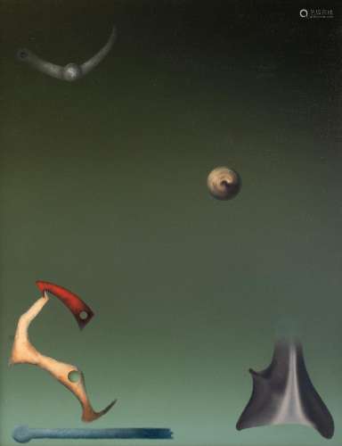 Roger Nellens (1937-2021), 'Machination des objets VI', 1987...