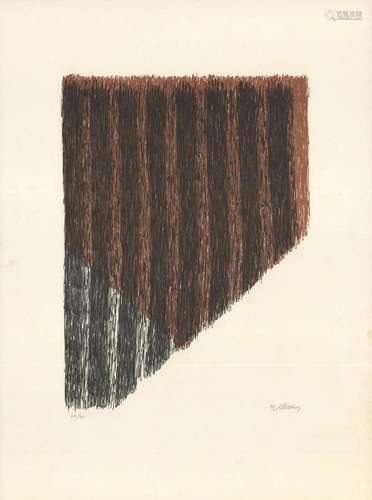 Rodolphe Raoul Ubac - Abstract Composition - 1968 Lithograph...