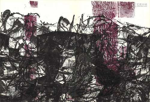 Jean-Paul Riopelle - Composition XVI-171 - 1968 Lithograph 1...