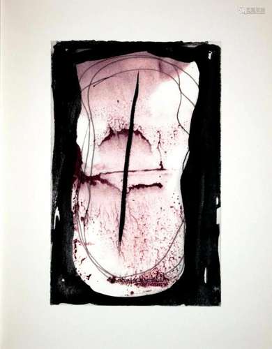 Philippe Touvay - Dark Window - 1971 Offset Lithograph 12.75...