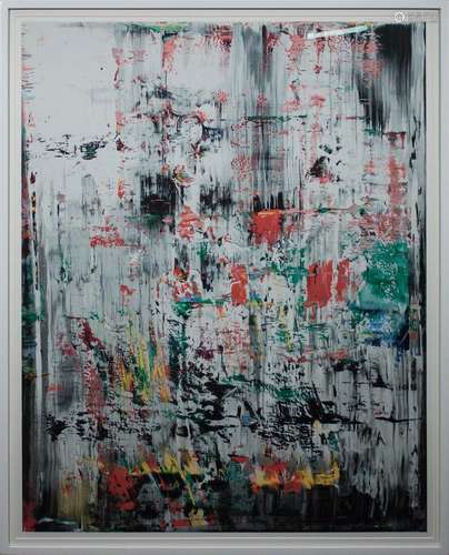 Gerhard Richter - Eis 2 - 2003 Serigraph 43.5" x 35.5&q...