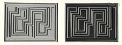 Josef Albers - Formulation: Articulation VII - 1972 Serigrap...