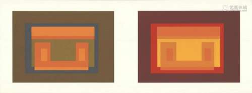 Josef Albers - Formulation: Articulation VIII - 1972 Serigra...