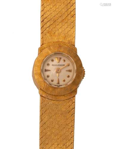 A Jaeger-LeCoultre ladies' watch in 18ct yellow gold, ca 195...