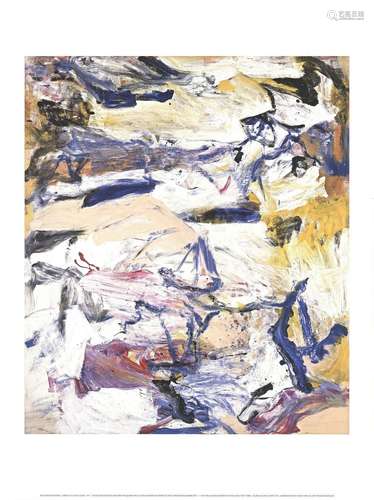 Willem de Kooning - North Atlantic Light - 2018 Offset Litho...