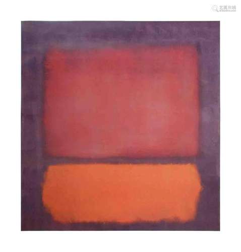 Mark Rothko - Untitled (1962) - 1998 Offset Lithograph 47&qu...