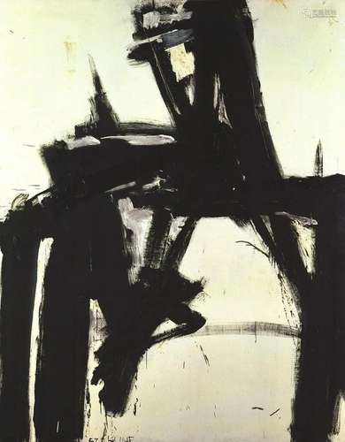 Franz Kline - Untitled (no text) - 1997 Offset Lithograph 35...