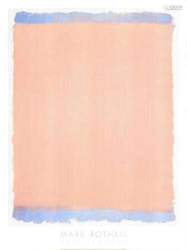 Mark Rothko - Untitled, 1969 - 1998 Offset Lithograph 47.5&q...