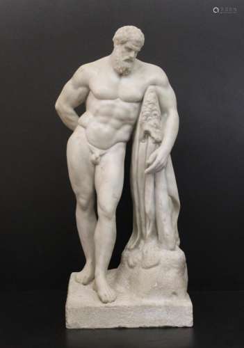 Sculpture, Farnese Hercules, Height 72 cm