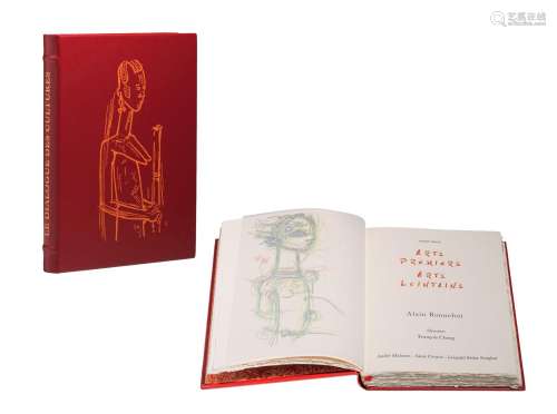'Arts premies Arts lointains', book with lithographs by Alai...