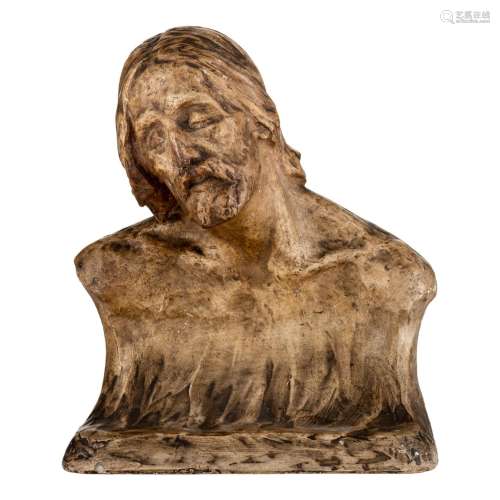 Georges De Sloovere (1873-1970), Ecce Homo, patinated plaste...