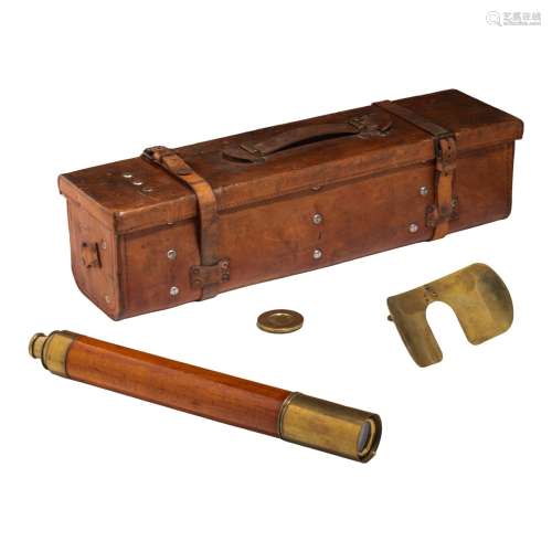 An early 19thC 2-draw 'Day or Night' telescope by Harris &am...