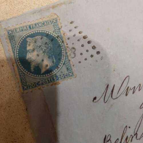 France 1870/1870 - 728 postmark. - Yvert et tellier