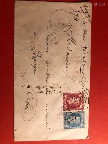 France 1871/1871 - Letter - MAURY 2017