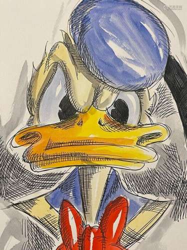 Donald Duck - Original artwork by German artist Stefan Klaus...