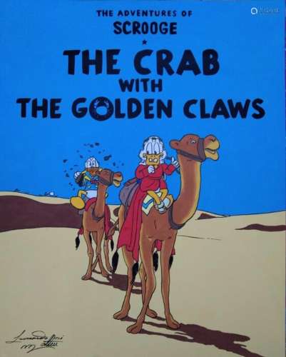 Uncle Scrooge - The Crab with the Golden Claws - Original Ar...