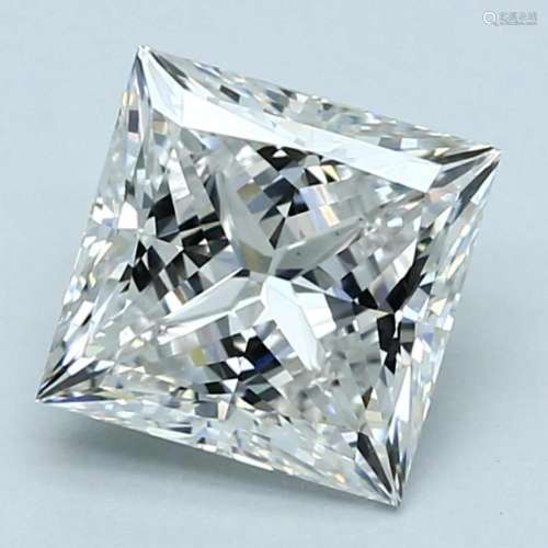 Loose Diamond - PRINCESS 2.51 CT VS1 EX F