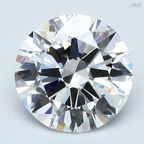 Loose Diamond - Round 2.09 CT FL EX D