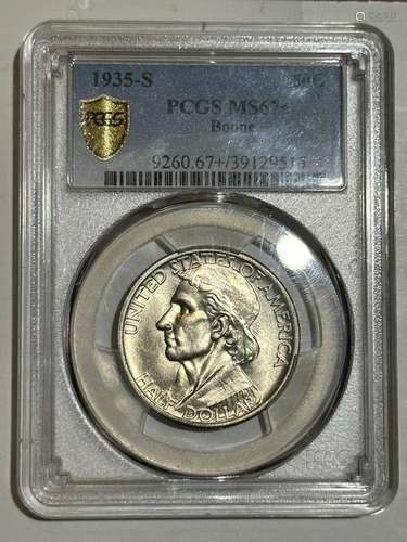 1935 S PCGS MS-67+ Boone