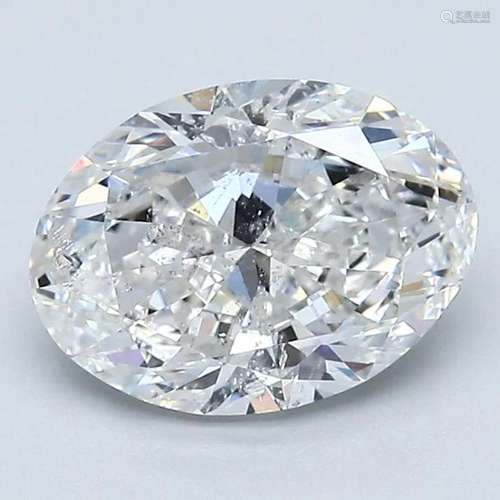 Loose Diamond - OVAL 1.79 CT SI2 E