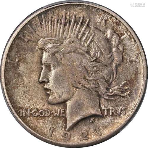 1921 Peace Dollar High Relief PCGS MS63 Nice Strike