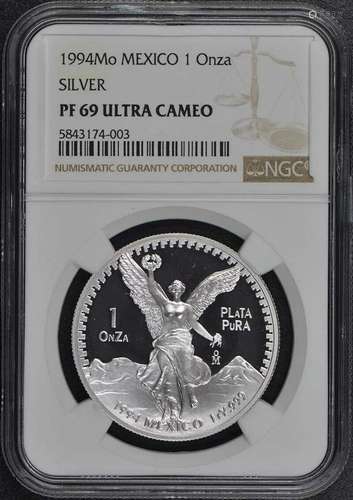 1994MO MEXICO S1ONZA NGC PR69DCAM