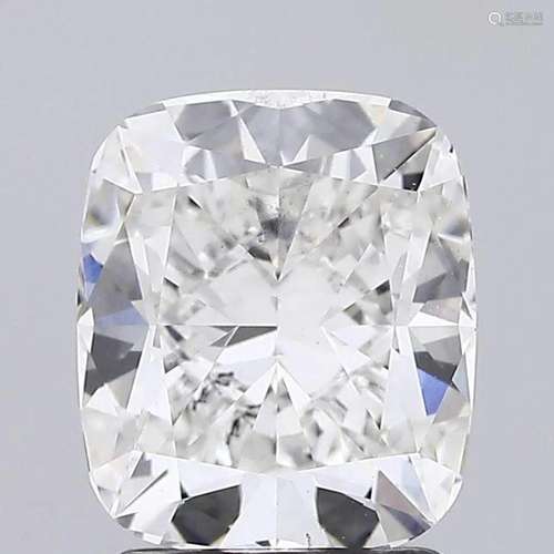 Loose Diamond - CUSHION 2.07 CT SI1 EX F