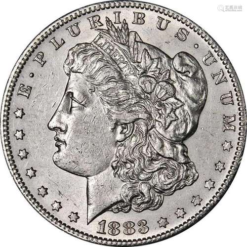 1883-S Morgan Silver Dollar Choice AU/BU