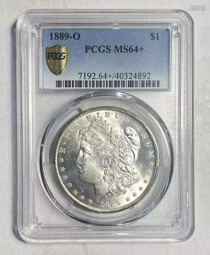 1889 O Morgan Dollar PCGS MS-64+