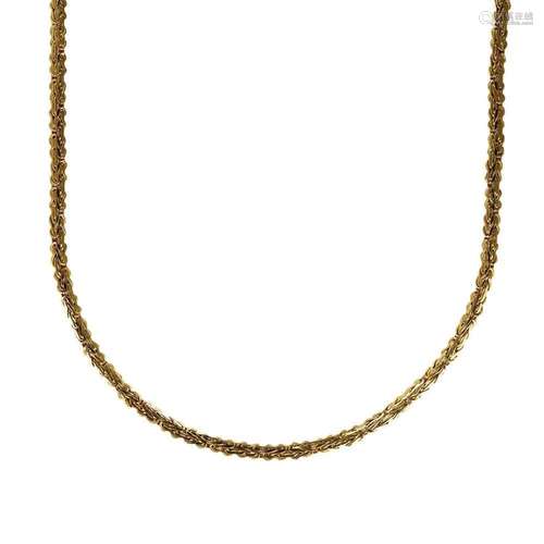 14K Yellow Gold Byzantine Chain 9.4gr