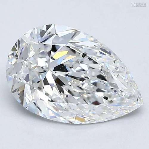 Loose Diamond - PEAR 1.5 CT SI2 VG E