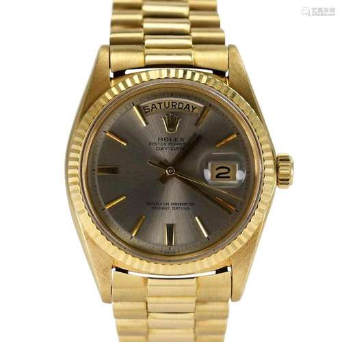 18K Yellow Gold Vintage Men's Rolex President Watch