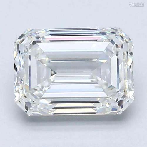 Loose Diamond - EMERALD 2.01 CT VVS1 VG G