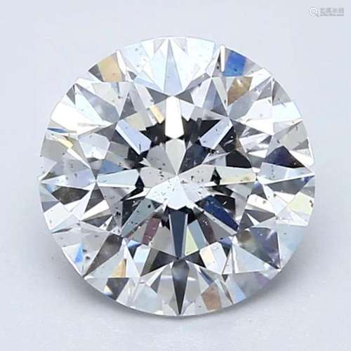 Loose Diamond - Round 2.5 CT SI2 EX D