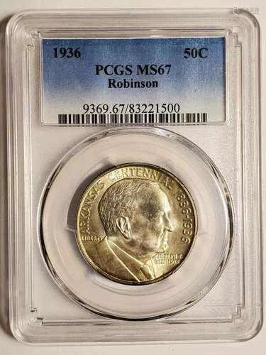 1936 P PCGS MS-67 Robinson