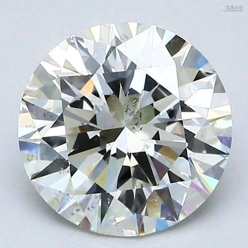 Loose Diamond - Round 2.6 CT SI1 EX J