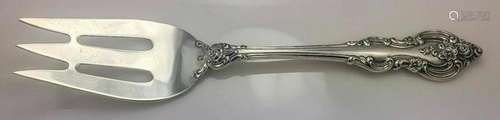 El Grandee by Towle Sterling Silver Cold Meat Fork 3-Tine 9 ...