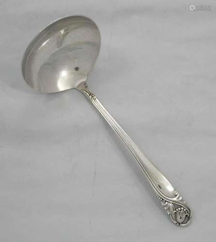 Spring Glory by International Sterling Silver Gravy Ladle 7 ...