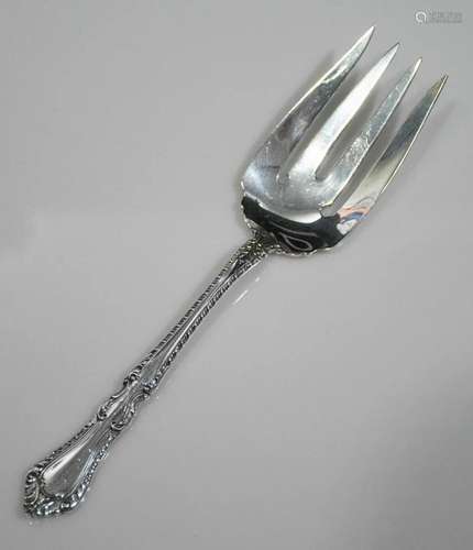 Foxhall by Watson Sterling Silver Cold Meat Fork 7 5/8"...