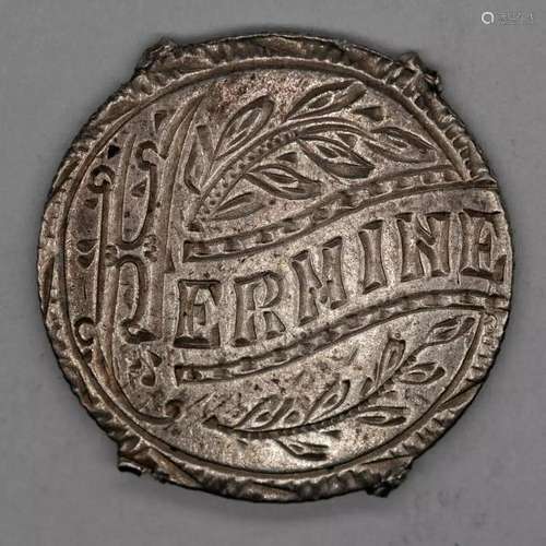 (ND) CANADA CENTS - LOVE TOKEN "HERMINE" EX-JEWELR...