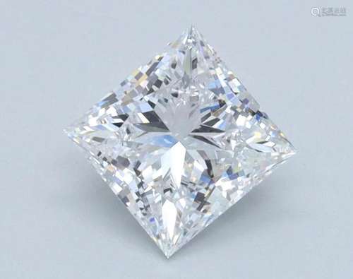 Loose Diamond - PRINCESS 1.08 CT VS2 EX D