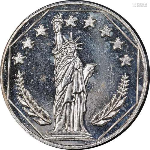 Statue of Liberty 1 Ounce .999 Fine Silver - SilTex Inc - 20...