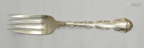 Strasbourg by Gorham Sterling Silver Cold Meat Fork 8 5/8&qu...