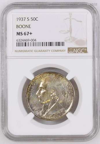 1937 S Boone NGC MS-67+